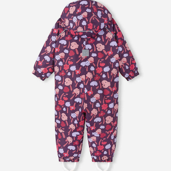 Reima Lappi 5100129C – Deep Purple AOP - Blumen – Ansicht 3