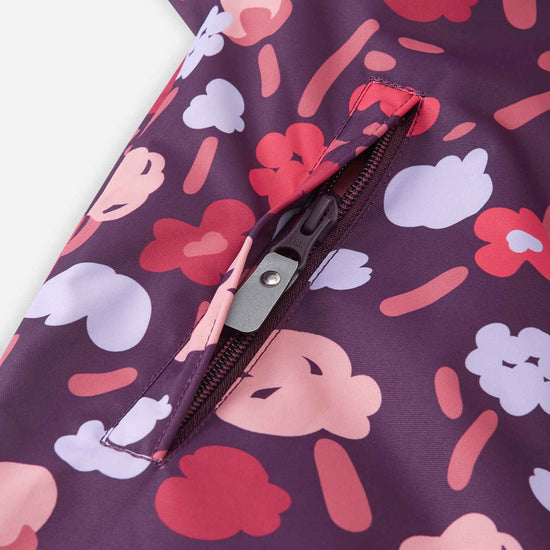 Reima Lappi 5100129C – Deep Purple AOP - Blumen – Ansicht 8
