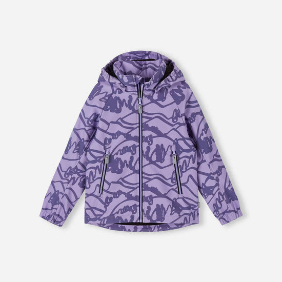 Reima Aitoo Softshelljacke Kinder in Blooming Lilac – Packshot