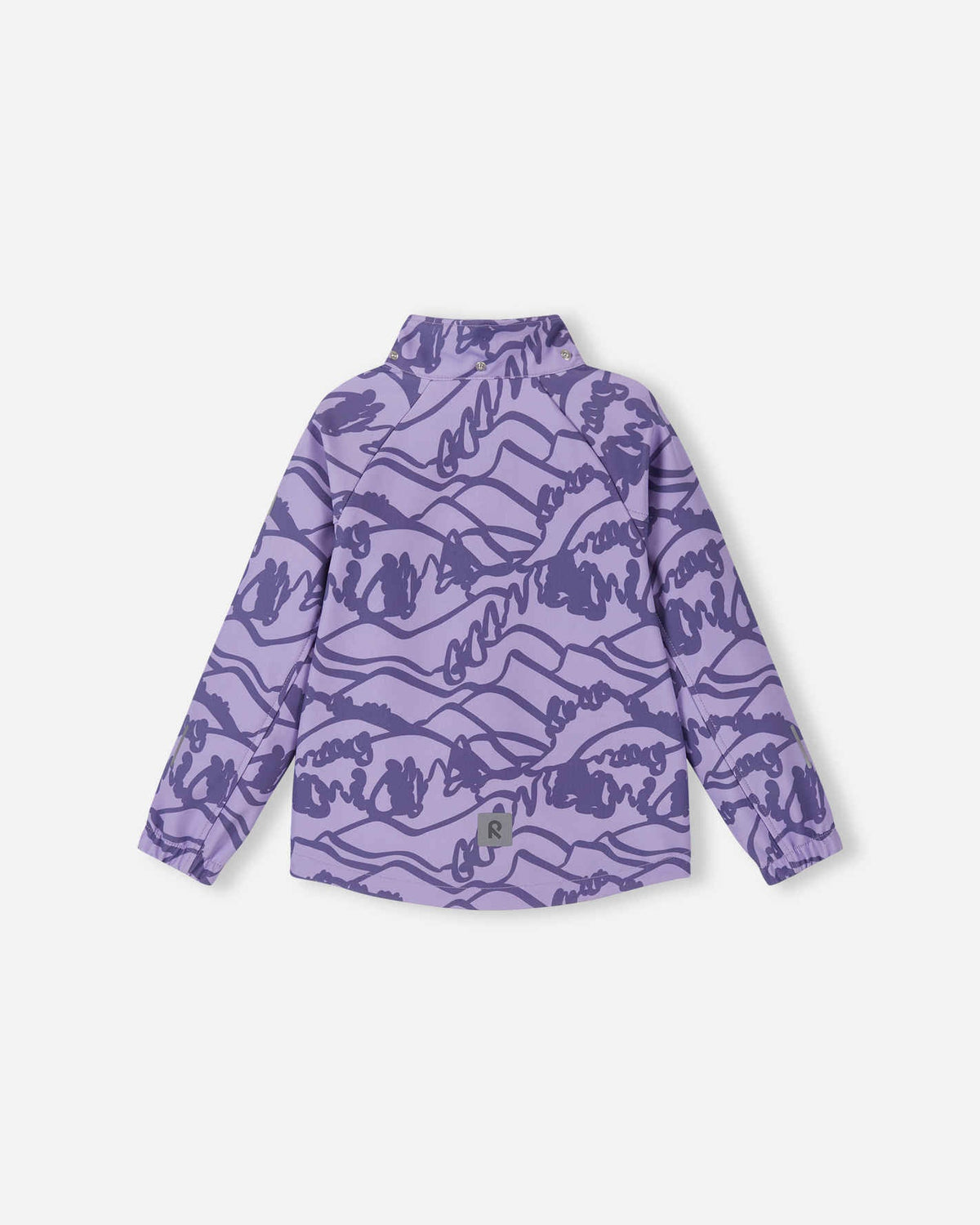 Reima Aitoo Softshelljacke Kinder in Blooming Lilac – Packshot