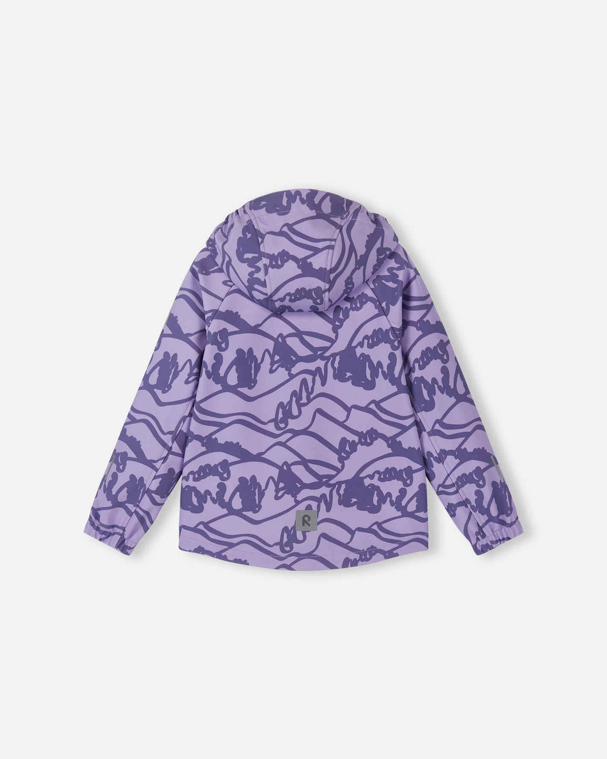 Reima Aitoo Softshelljacke Kinder in Blooming Lilac – Packshot