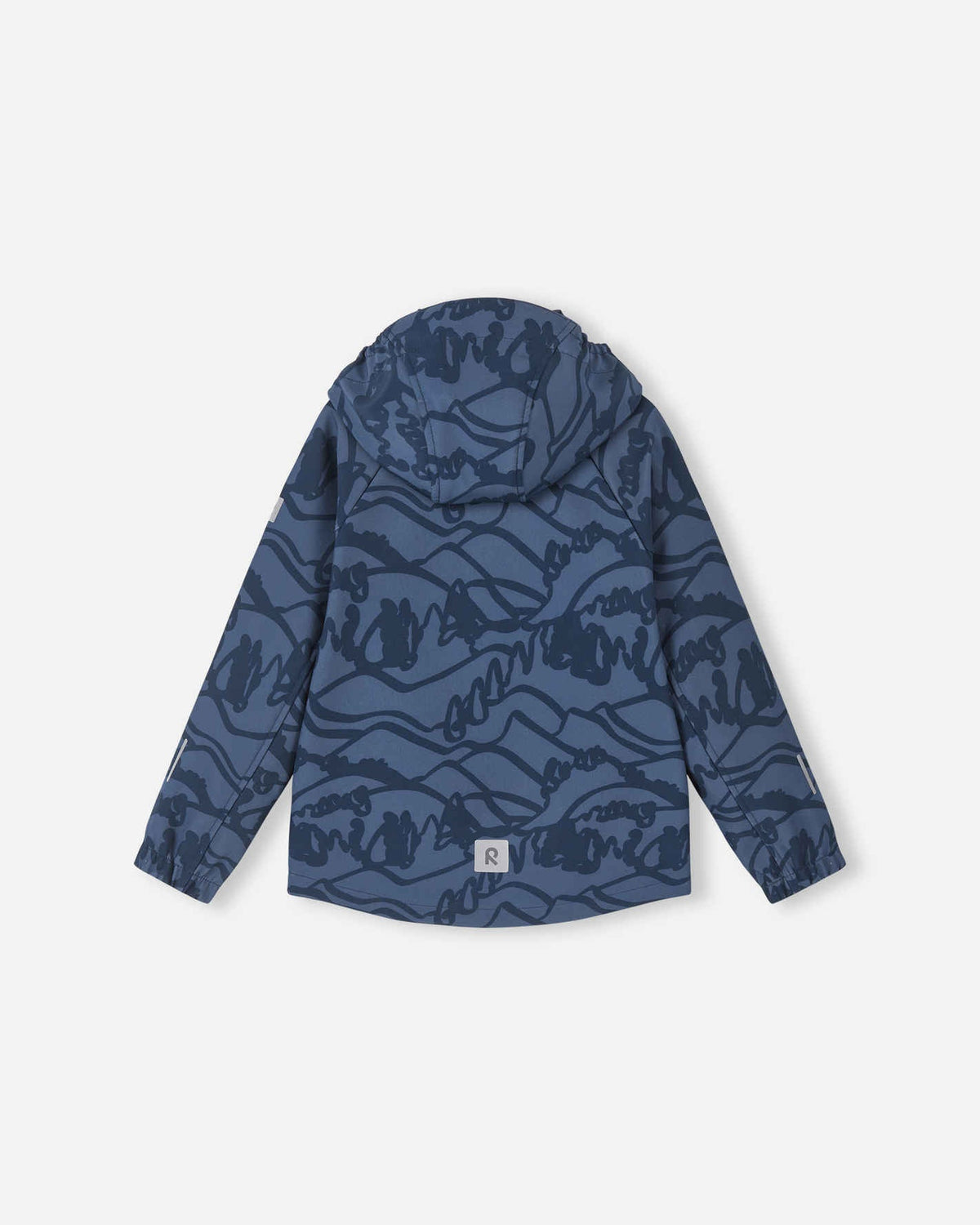 Reima Aitoo Softshelljacke Kinder in Navy – Packshot