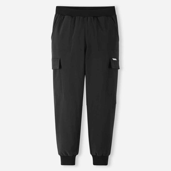 Pantalones de exterior Reima Hypytys para niños – Negro