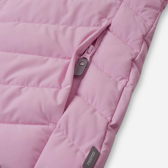 Reima Uumaja leichte Isolationsjacke Kinder Light Heather – Materialmakro 1