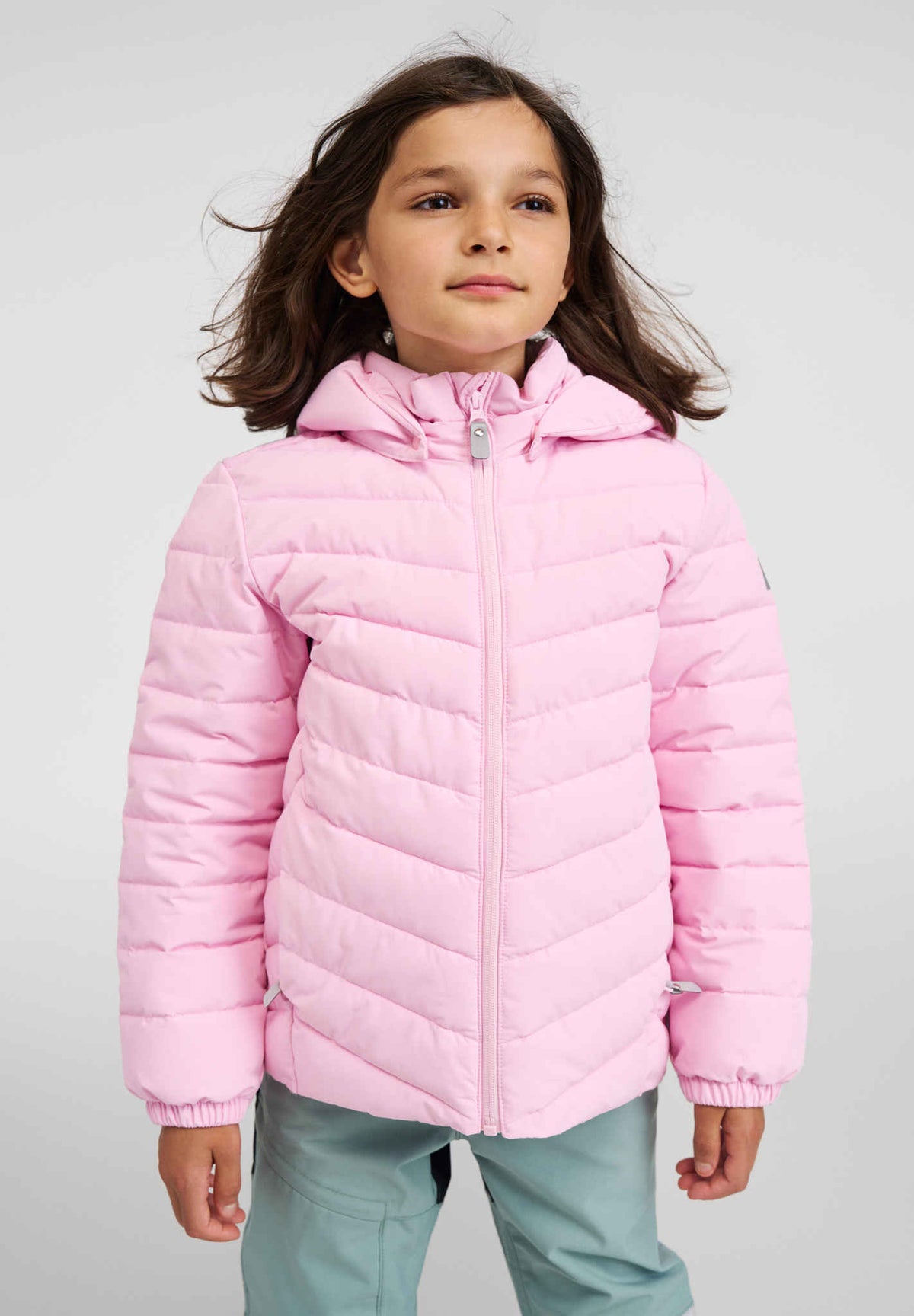Reima Uumaja leichte Isolationsjacke Kinder Light Heather – Studioshot 1