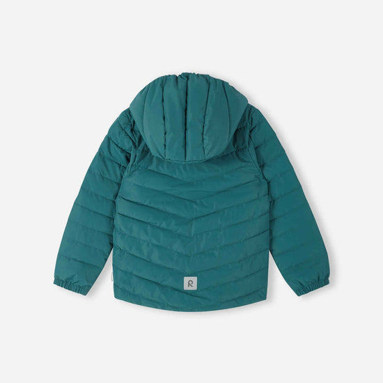 Reima Uumaja leichte Isolationsjacke Kinder Dark Teal – Packshot Rückseite 2