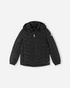 Reima Uumaja leichte Isolationsjacke Kinder Black – Packshot Vorderseite 1