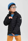 Reima Uumaja leichte Isolationsjacke Kinder Black – Studioshot 1