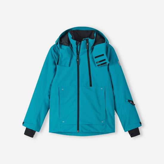 Reima Tieten ReimaTec Skijacke Kinder in Aquatic Blue – Vorderansicht