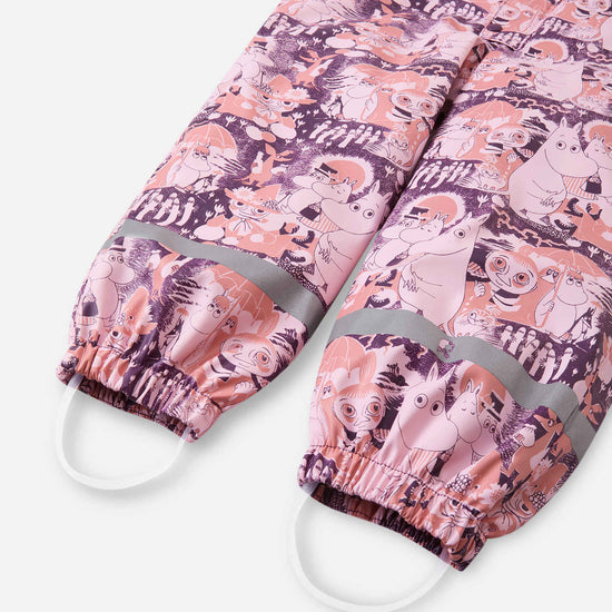Reima Moomin Rapakko Regenoverall Kinder Pale Rose – Produktdetail Beinabschlüsse