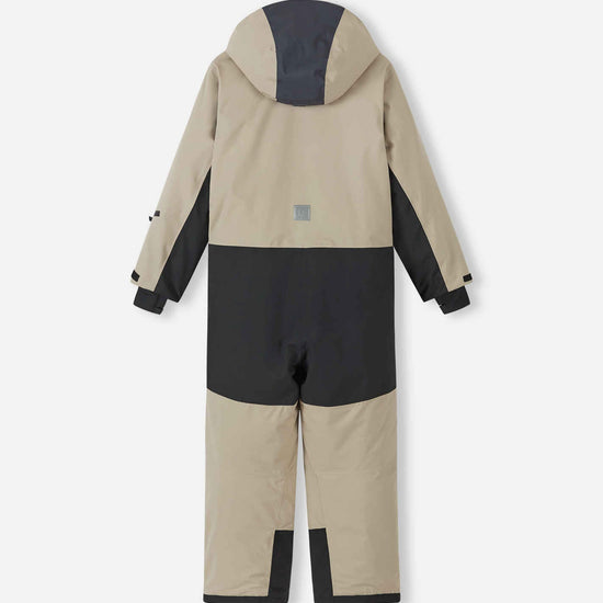 Tuta da neve Reima Skaulo ReimaTec per bambini, colore Earthy Beige – Foto del prodotto (retro)