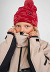Tuta da neve Reima Skaulo ReimaTec per bambini, colore Earthy Beige – Ritratto di stile di vita