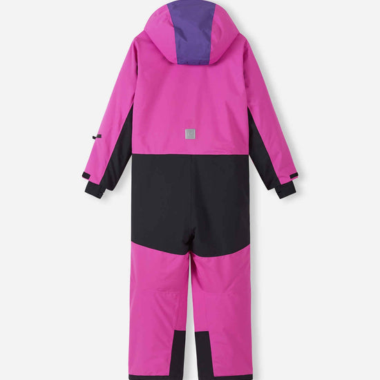 Tuta da neve Reima Skaulo ReimaTec per bambini, colore fucsia – Foto del prodotto (retro)