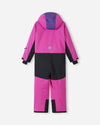 Tuta da neve Reima Skaulo ReimaTec per bambini, colore fucsia – Foto del prodotto (retro)
