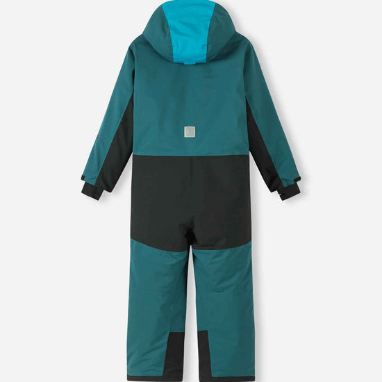 Tuta da neve Reima Skaulo ReimaTec per bambini, colore Dark Teal – Foto del prodotto (retro)