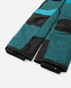 Tuta da neve Reima Skaulo ReimaTec per bambini, colore Dark Teal – Dettaglio delle gambe