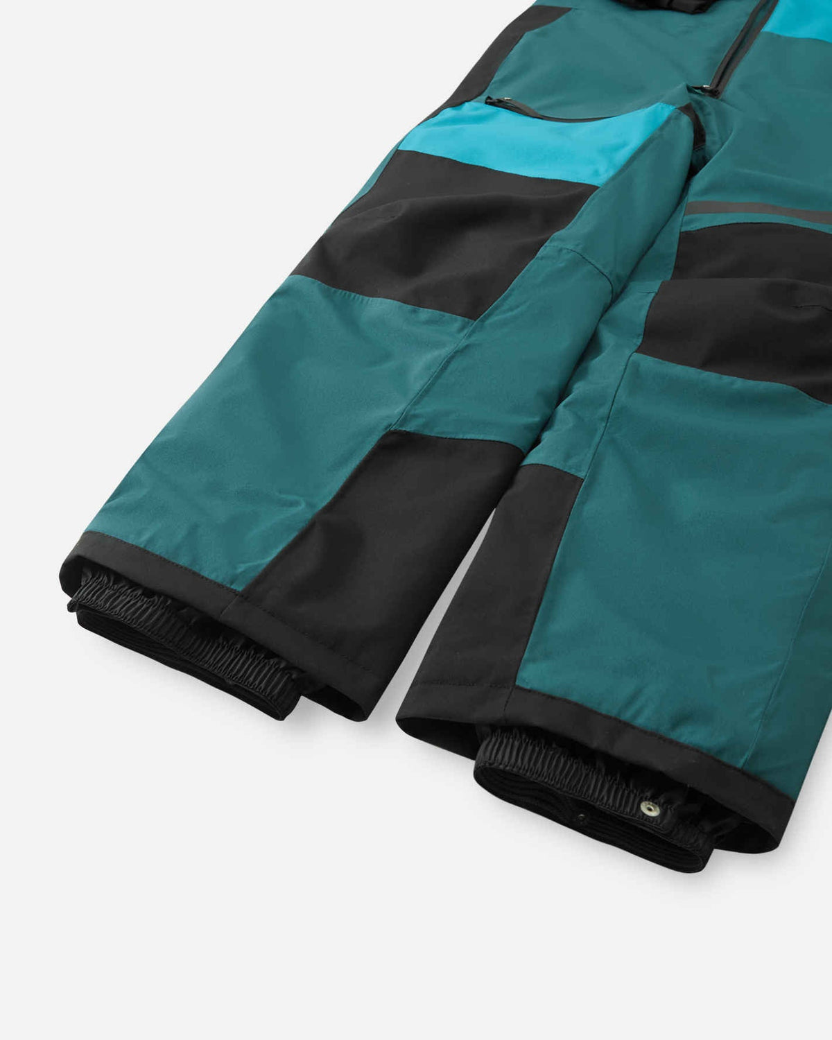 Tuta da neve Reima Skaulo ReimaTec per bambini, colore Dark Teal – Dettaglio delle gambe