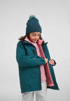Giacca di mezza stagione Reima Toppi per bambini, rosa cipria – Look a strati