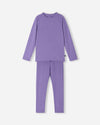 Set di intimo tecnico Reima Sportti per bambini – Misty Violet