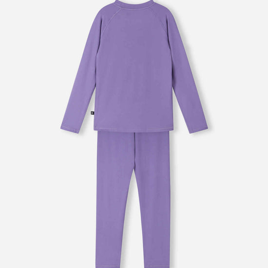 Set di intimo tecnico Reima Sportti per bambini – Misty Violet