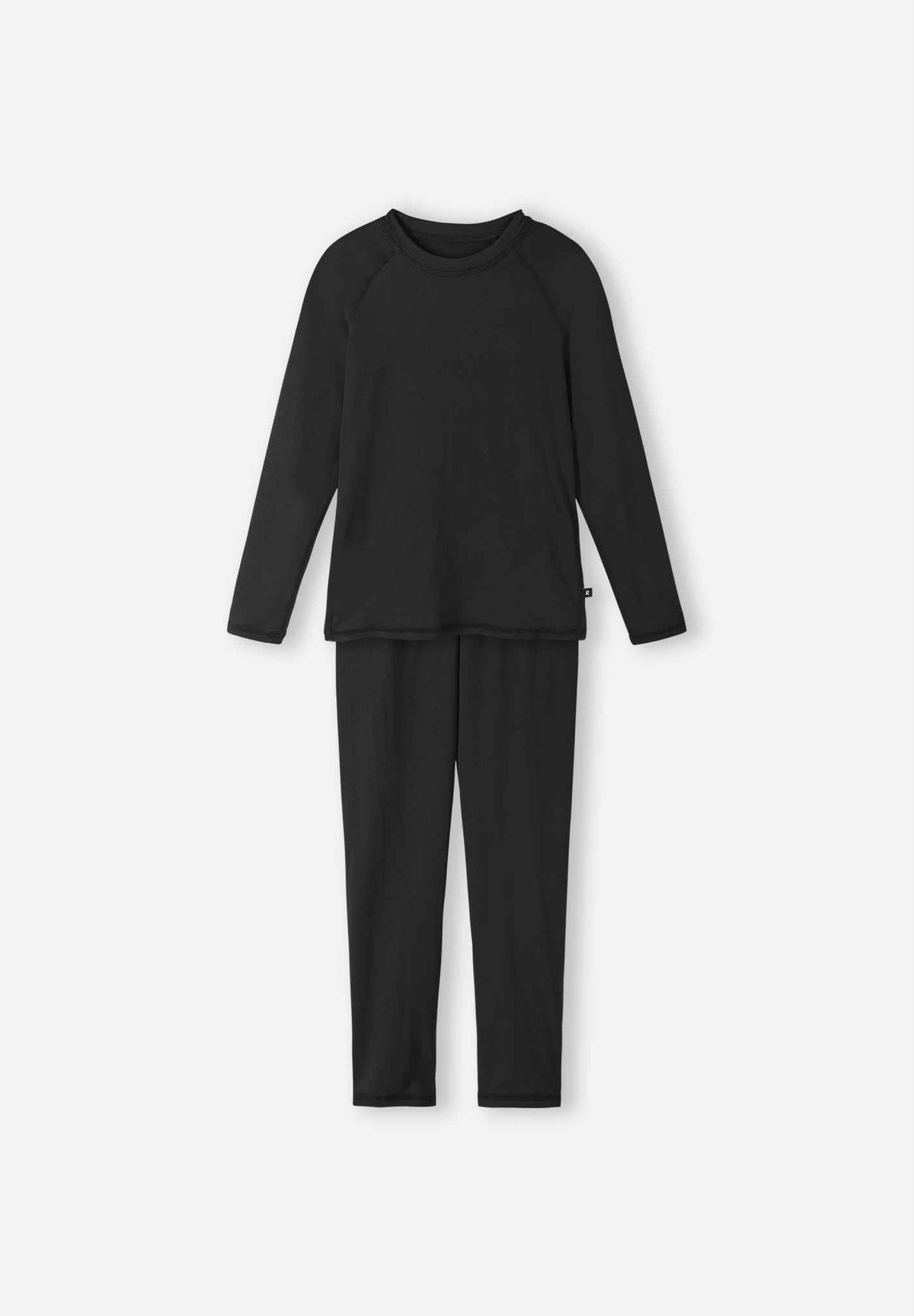 Set di intimo tecnico Reima Sportti per bambini – Nero
