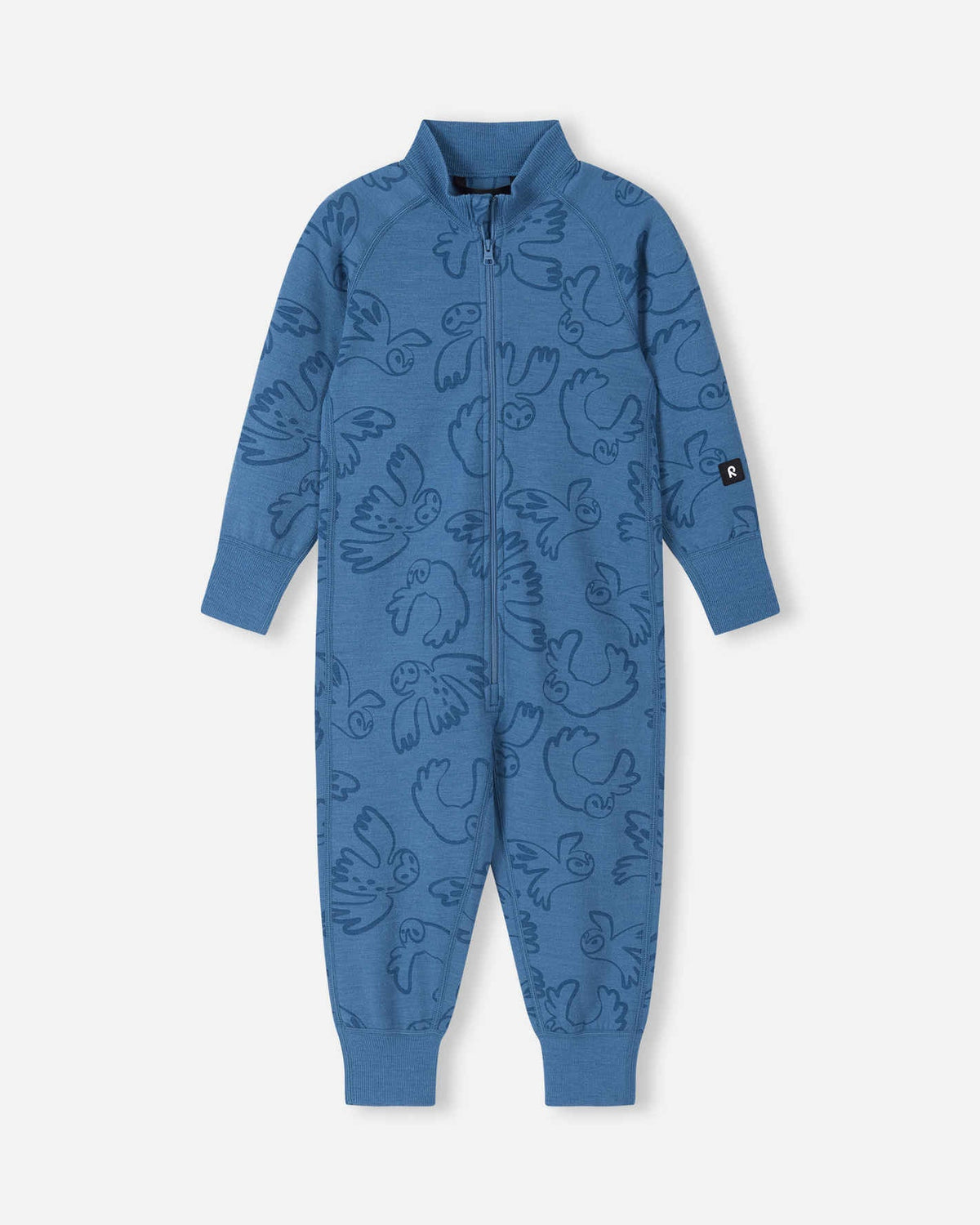 Reima Parvin Merino-Wolloverall Kinder – Blue Ocean