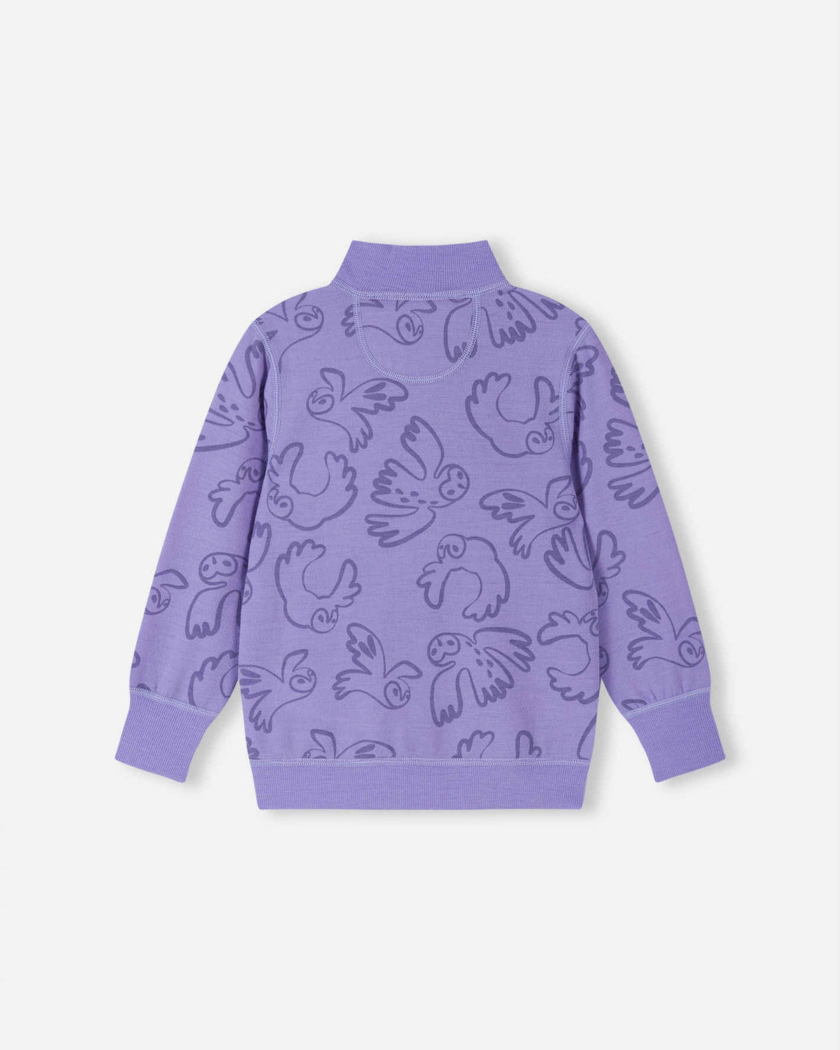 Giacca in lana merino Reima Mahin per bambini – Blooming Lilac
