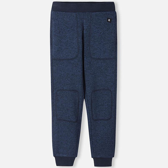 Reima Sangis Fleecehose Kinder Jeans blue Vorderansicht