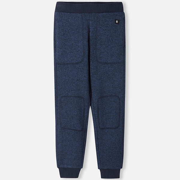 Reima Sangis Fleecehose Kinder Jeans blue Vorderansicht
