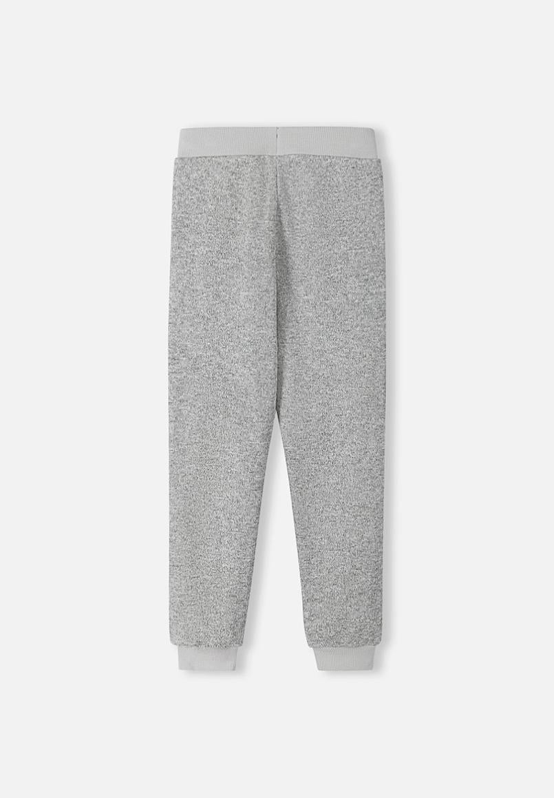 Reima Sangis Fleecehose Kinder Melange grey Rückansicht