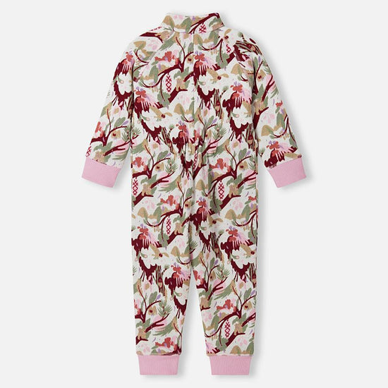 Reima Myytti fleeceoverall Light Heather – Achterkant