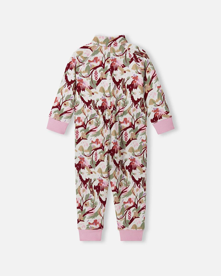 Reima Myytti fleeceoverall Light Heather – Achterkant