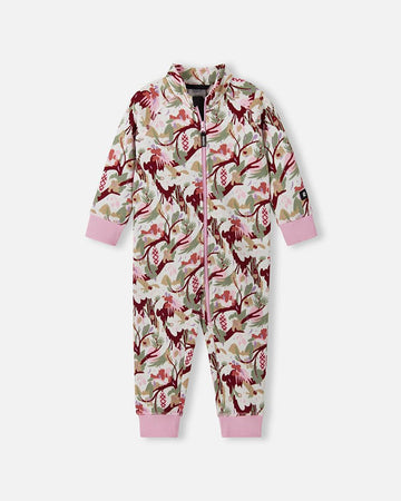 Reima Myytti fleeceoverall Light Heather – vooraanzicht