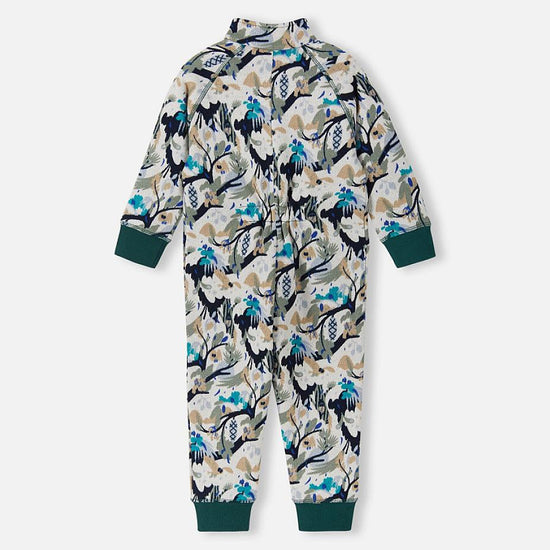 Reima Myytti fleeceoverall Sparkly Blue – Achterkant