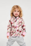 Giacca in pile Reima Ornament per bambini – Light Heather, foto in studio