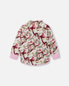 Giacca in pile Reima Ornament per bambini – Light Heather, vista da dietro