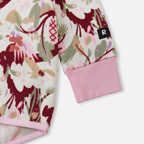 Giacca in pile Reima Ornament per bambini – Light Heather, vista dettagliata 2