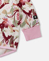 Giacca in pile Reima Ornament per bambini – Light Heather, vista dettagliata 2