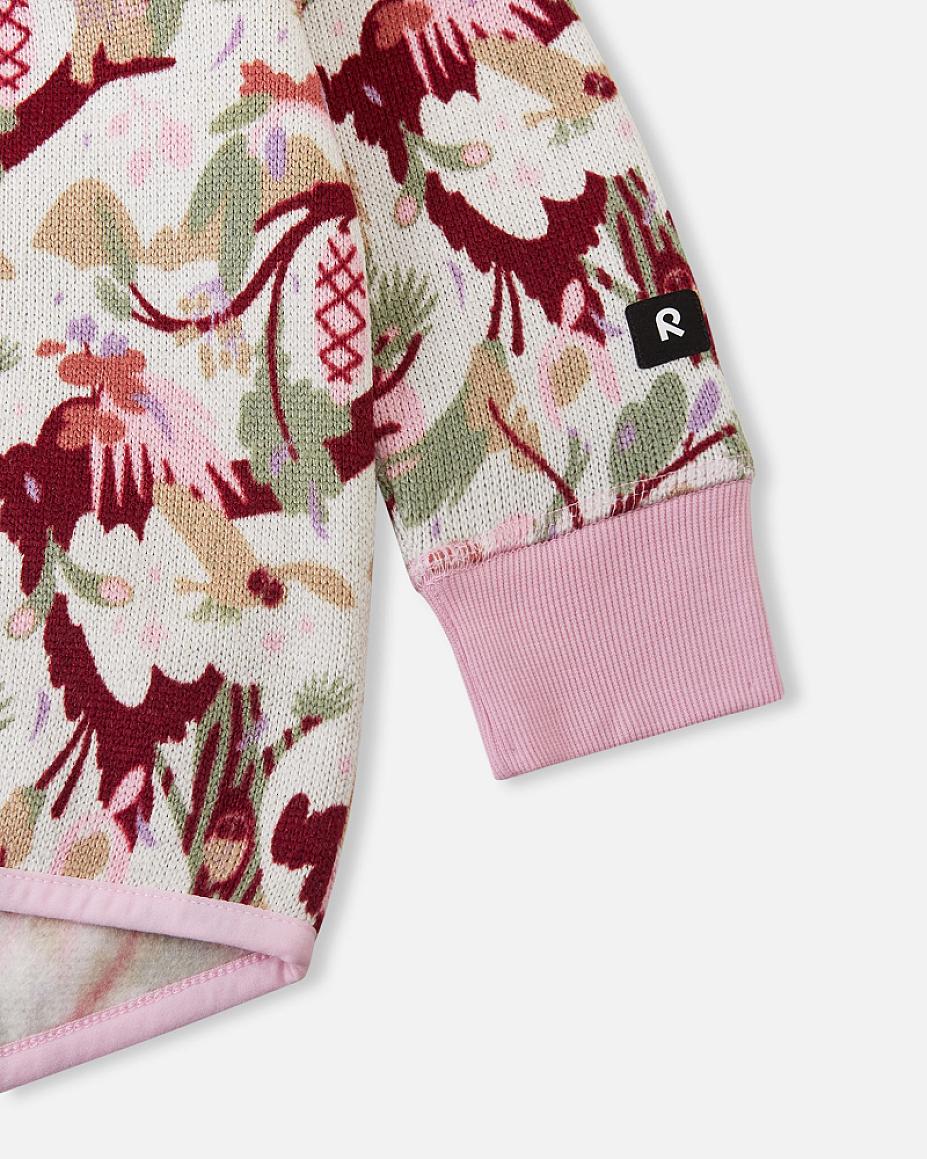 Giacca in pile Reima Ornament per bambini – Light Heather, vista dettagliata 2