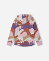 Giacca in pile Reima Northern per bambini – Grigio e rosa 4505