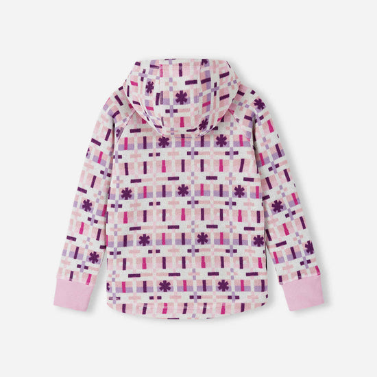 Giacca in pile Reima Northern per bambini – Grigio e rosa 4508