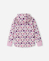 Giacca in pile Reima Northern per bambini – Grigio e rosa 4508