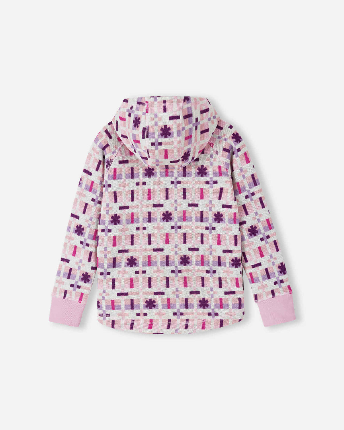 Giacca in pile Reima Northern per bambini – Grigio e rosa 4508