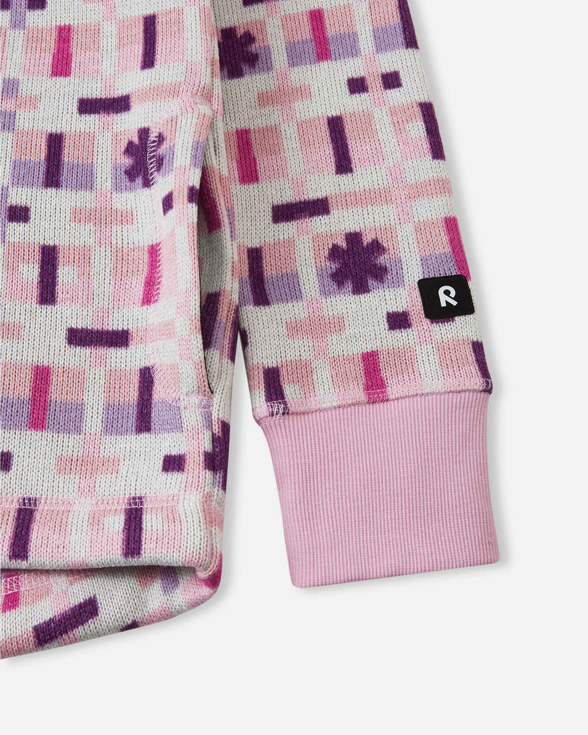Giacca in pile Reima Northern per bambini – Grigio e rosa 4508