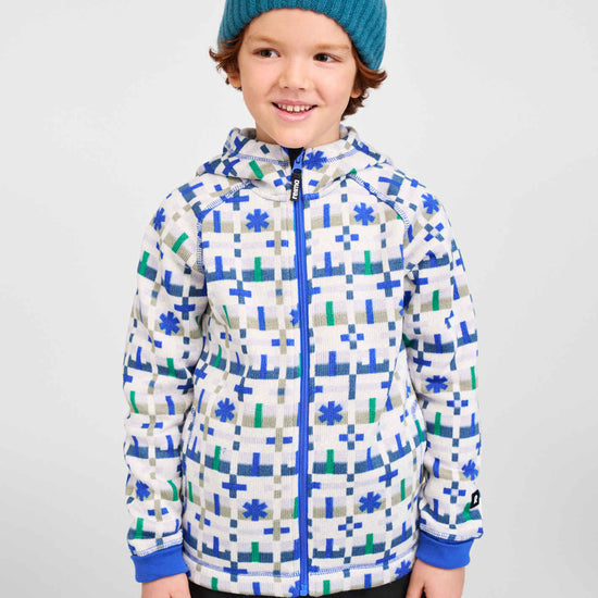 Giacca in pile Reima Northern per bambini – Sparkly Blue