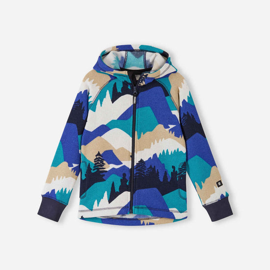 Giacca in pile Reima Northern per bambini – Blu navy