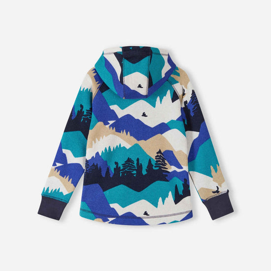 Giacca in pile Reima Northern per bambini – Blu navy