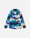Giacca in pile Reima Northern per bambini – Blu navy