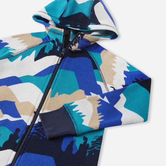 Giacca in pile Reima Northern per bambini – Blu navy