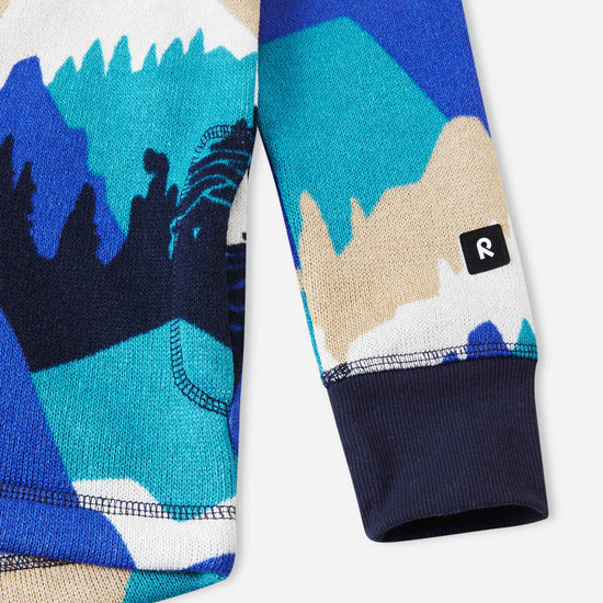 Giacca in pile Reima Northern per bambini – Blu navy